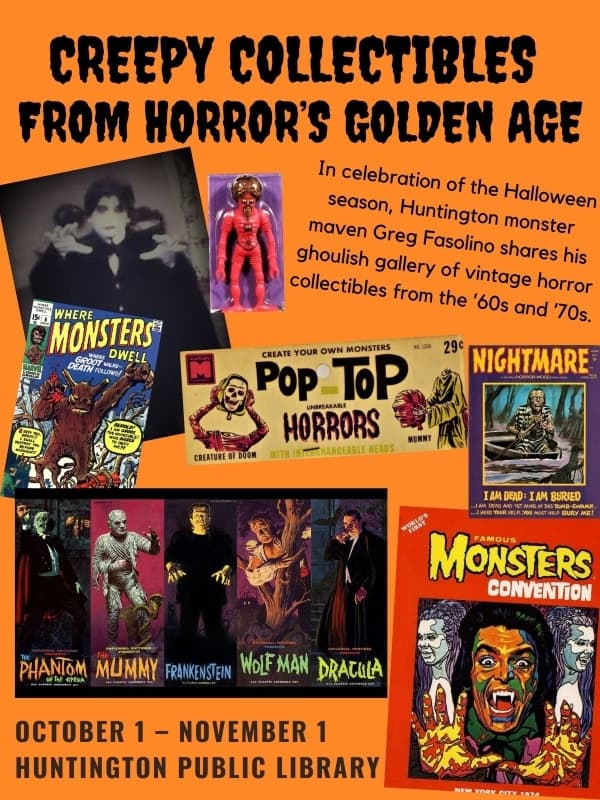 Horror collectibles poster