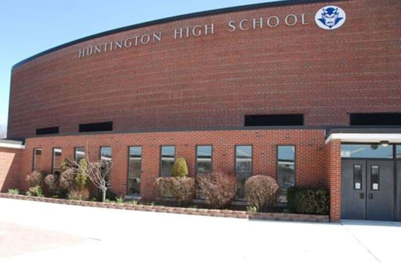 Huntington High School front